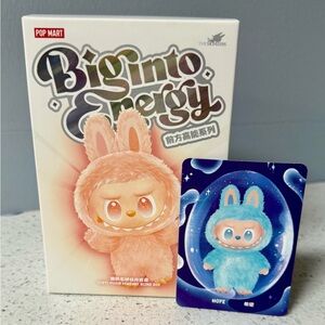 NEW Labubu Big into Energy Series: Hope-Blue